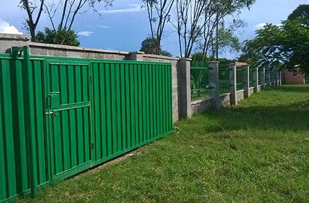 Riverside Clinic Wall fence